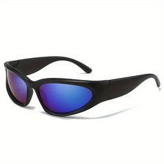 Y2K Wrap Around Sunglasses UV400 Outdoor Cycling Eyewear