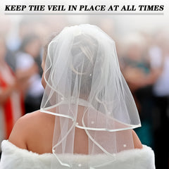 12pcs Dual Sided Magnetic Veil Weights Wedding Accessory