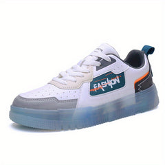 Men's Block Alphabet Detail Skate Shoes for Youth