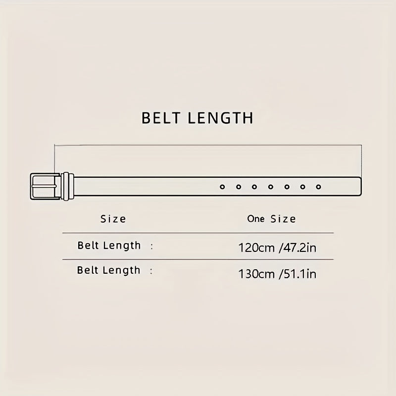 Men PU Leather Patterns Belt Husband Boyfriends Birthday