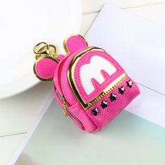 Girls Cartoon Mouse Mini Coin Purse Zipper Wallet Holiday Gift