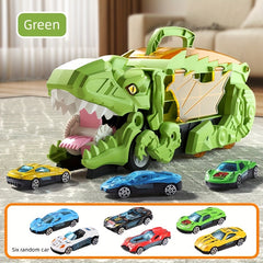 Holiday Gift Dinosaur Alloy Metal Racing Gliding Toy Car