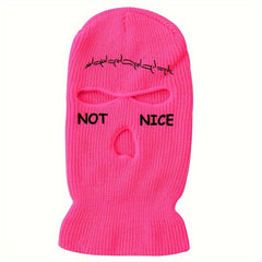 Knitted Balaclava Hat Full Face Cover Winter Outdoor Sports Mask