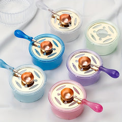 Seal Stamp Set with Crystal Melting Pot & Spoon Wax Sealing Accessories
