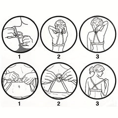 4pcs Heart Shaped Bra Strap Clips Invisible Non slip Shoulder Belt Buckles