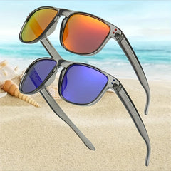Men's Polarized Lens Sports Sunglasses with Case