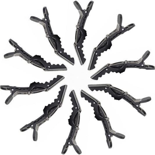 10pcs Wide Tooth Hair Clips for Hair Styling