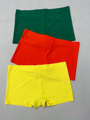 3pcs Seamless Boyshort Panties Soft & Stretchy Women's Lingerie