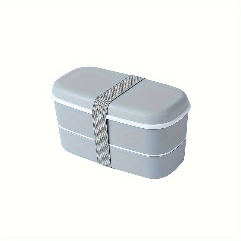 Solid Lunch Box With Chopsticks Suitable For Office Travel Camping