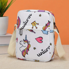 Kids Cartoon Crossbody Unicorn Rocket Dinosaur Travel Bag