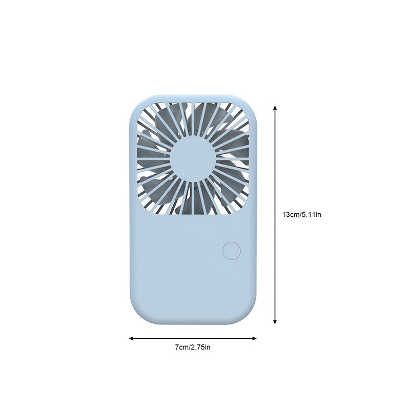 Mini Handheld Fan USB Rechargeable Small Portable Fan