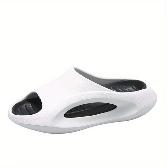 Men's Cloud Slides Non Slip Slippers Open Toe Shoes for Indoor Outdoor