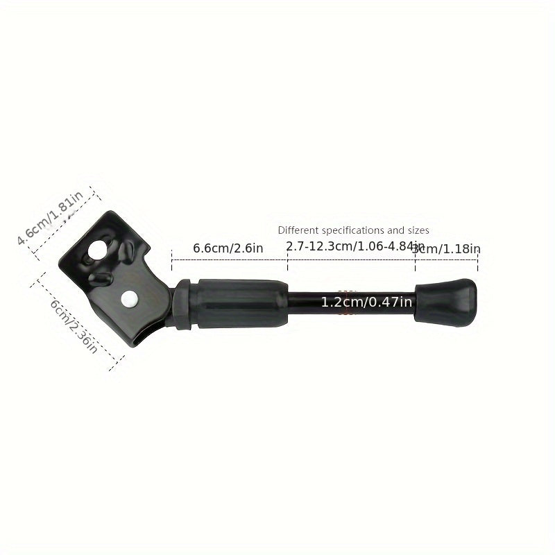 Kids Bike Kickstand Bicycle Side Support 30-50cm Foot Brace Riding Accessory
