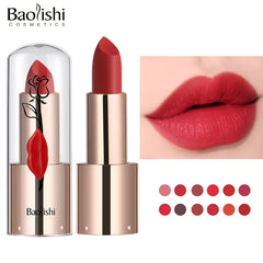 Velvet Matte Lipstick Waterproof Lip Print Golden Tube