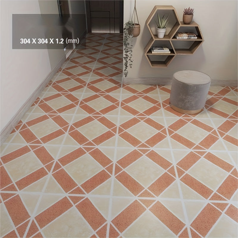 1pc Self-adhesive PVC Floor Sticker - Home Decor