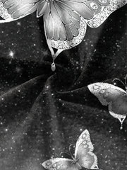 Dreamy Butterfly Pattern Short Sleeve T-shirt