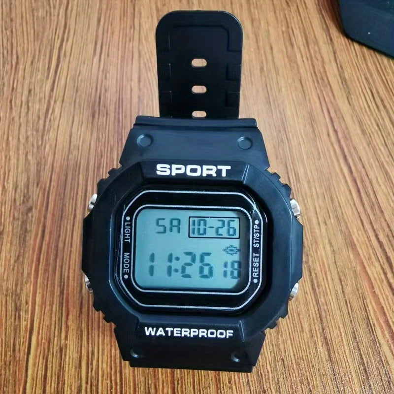 LED Digital Sports Watch Multifunctional Electronic for Men Women