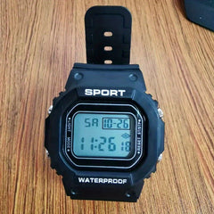 LED Digital Sports Watch Multifunctional Electronic for Men Women