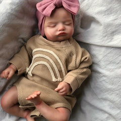 19in Reborn Rosalie Doll Soft Hair 3D Skin Tone Veins