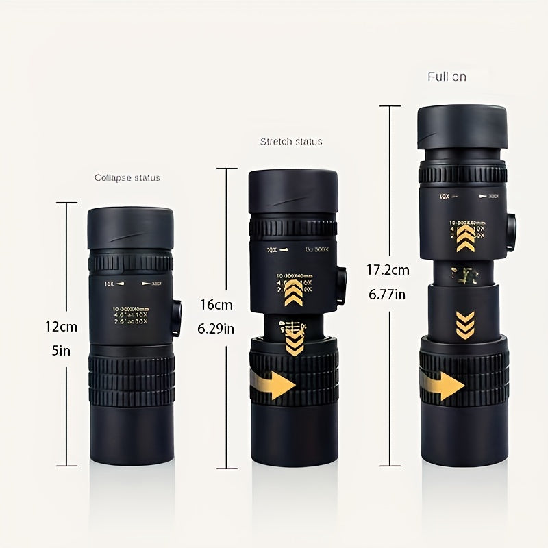 HD Portable Monocular With BAK4 Prism - Bird Watching Travel Sightseeing