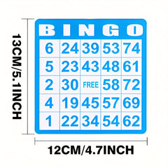 100 Bingo Game Cards for Bingo Games Party School Family Gathering