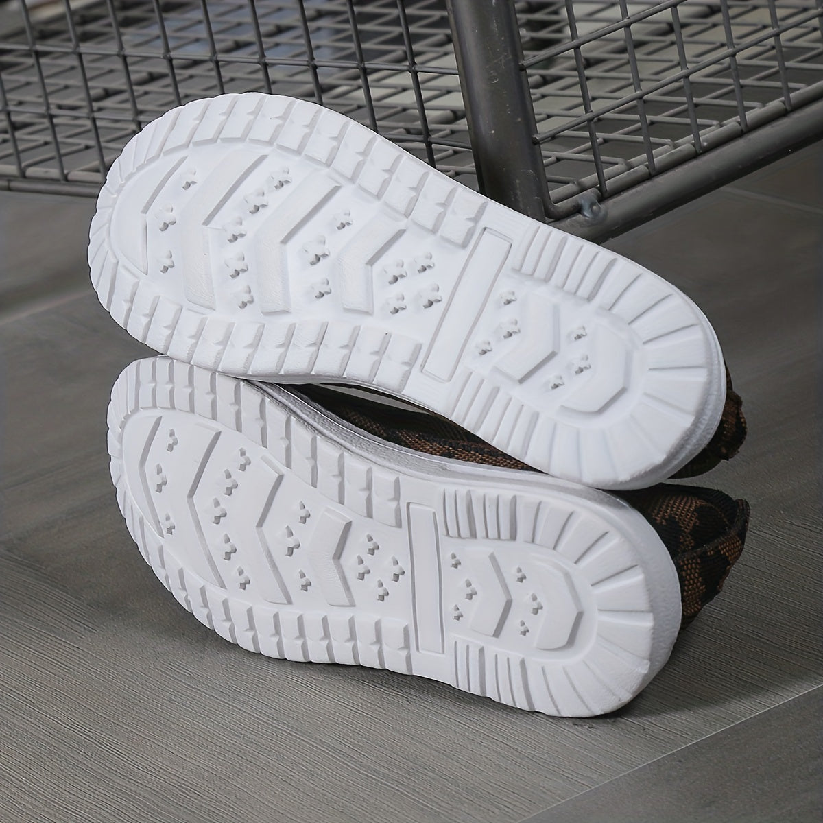 Women's Colorblock Flying Woven Sneakers Lightweight Elastic Shoes