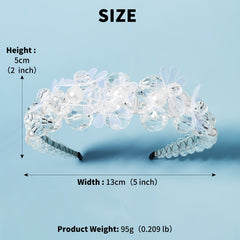 Waves Rhinestone Headband Wedding Prom Hair Accessories