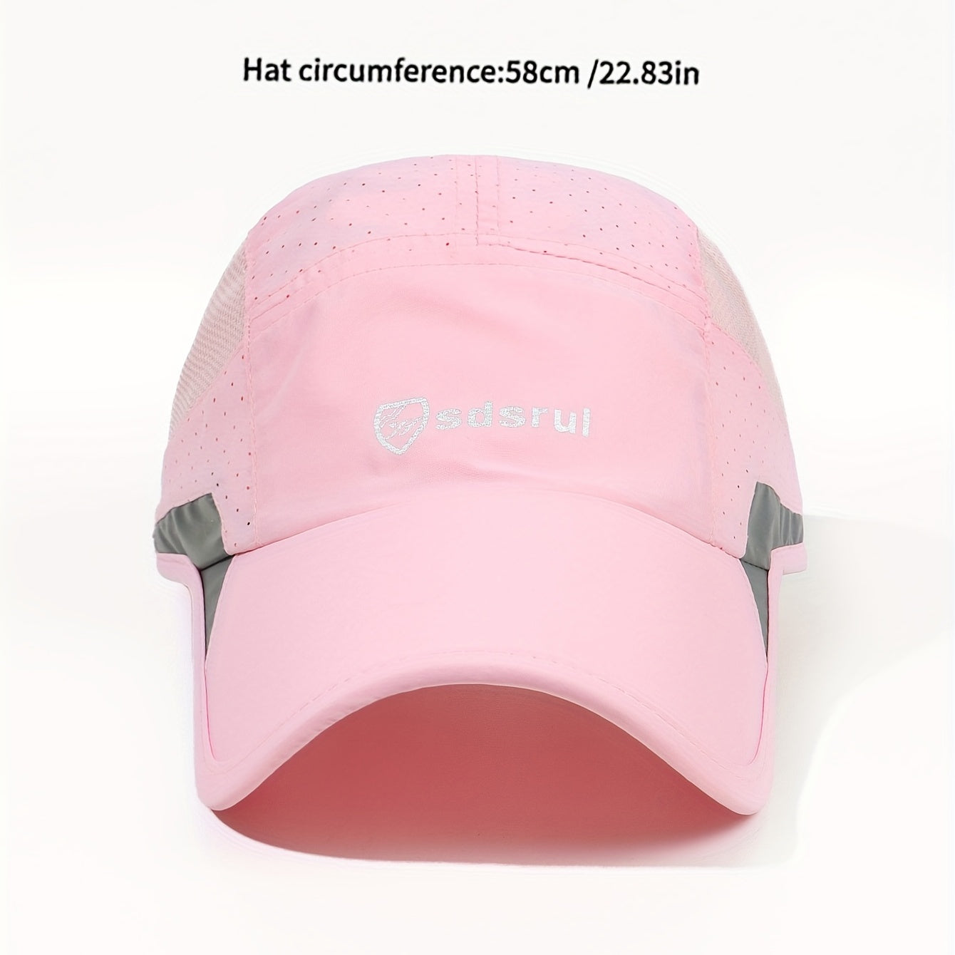 Quick Drying Mesh Baseball Cap Breathable Dad Hat Outdoor Sports Unisex