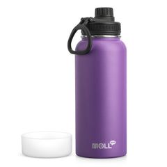 32 Oz Insulated Water Bottle Stainless Steel Wide Mouth Sport Bottle