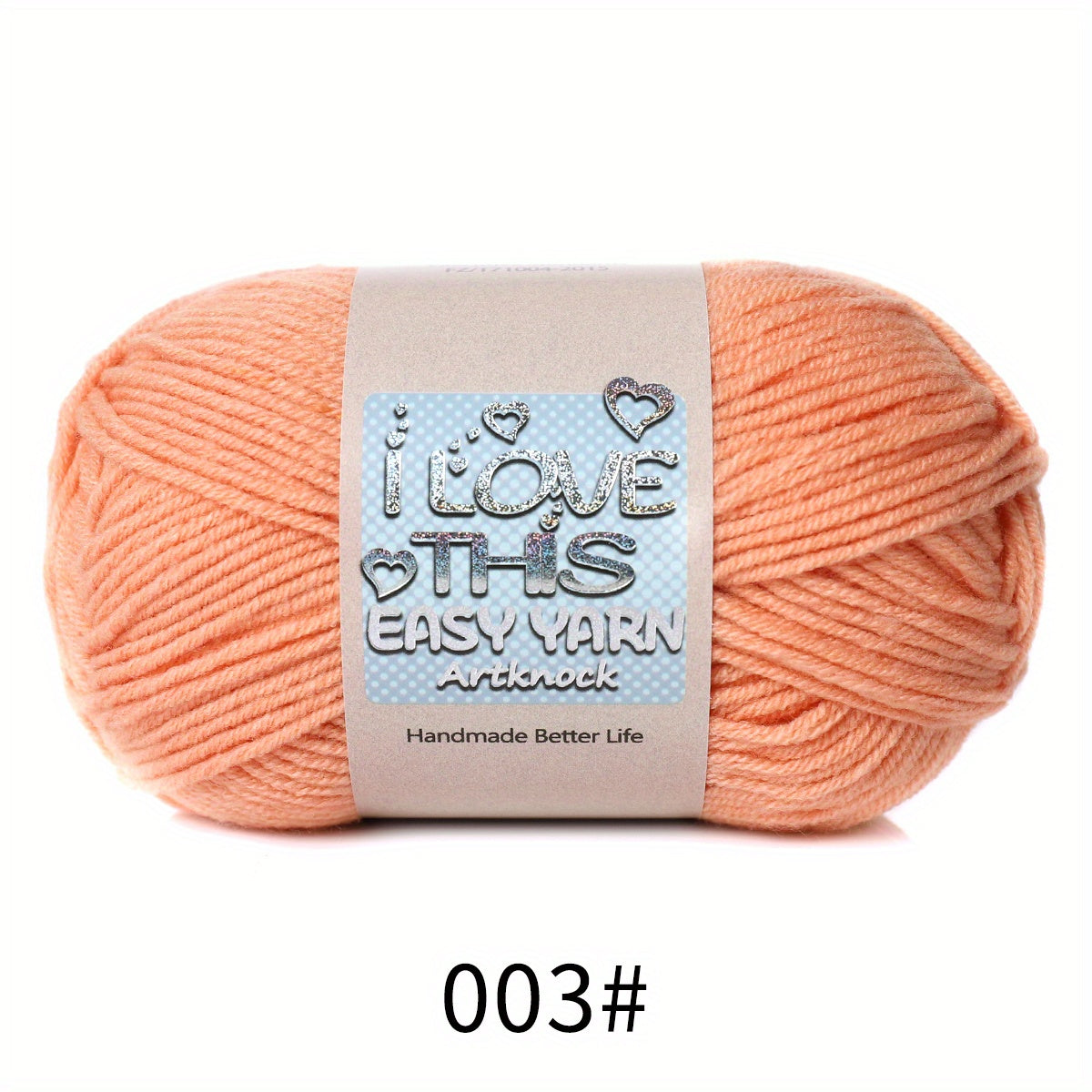 Acrylic Rayon 4ply Milk Yarn Hand Knitting Crochet Worsted 110m 47g