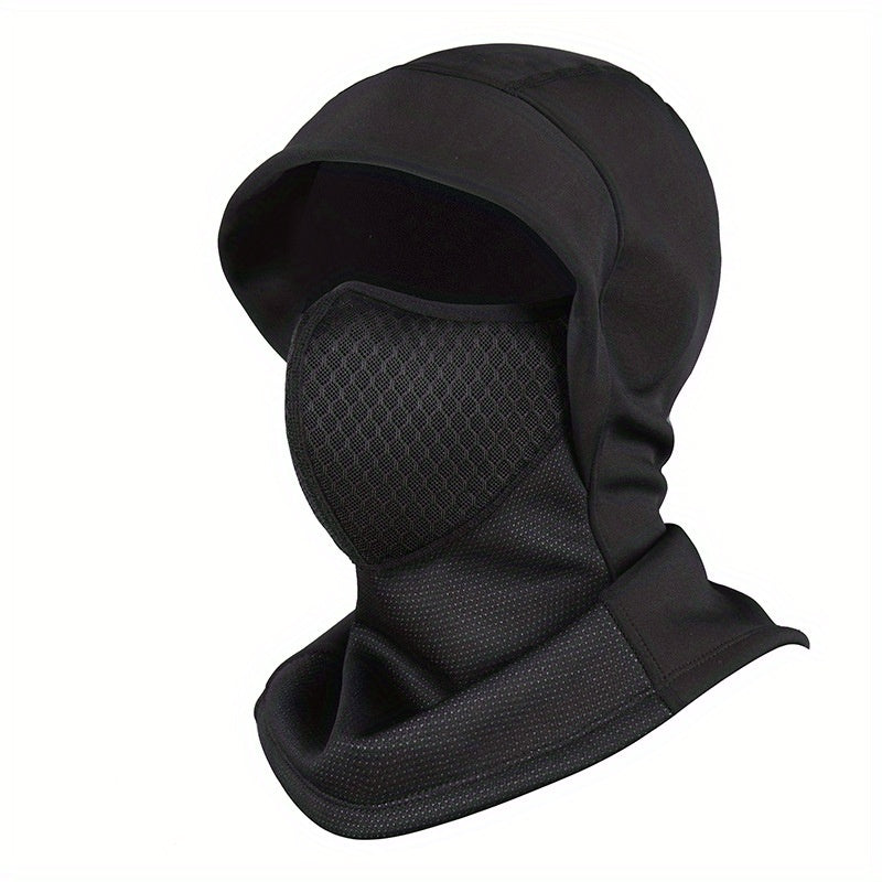 Thermal Waterproof Face Mask Winter Cycling Helmet Liner Polar Fleece Warm Mask