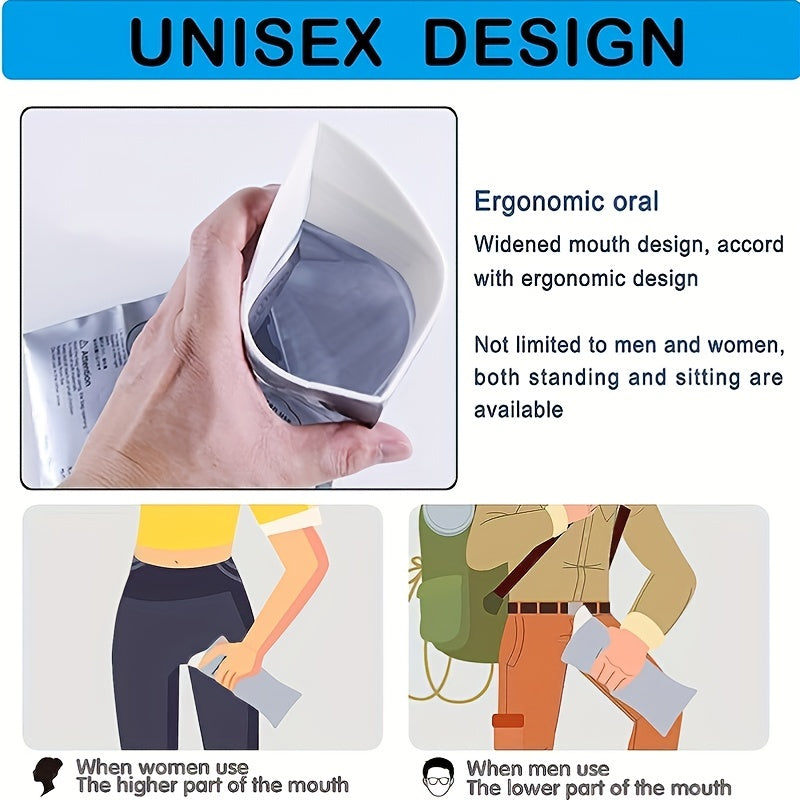 Disposable Emergency Urinal Bag 4Pcs Pack Portable Camping Traffic Jam Pee Bags