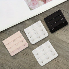 4pcs 3 Hooks Bra Strap Extenders Adjustable Comfort Band