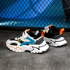 Boy's Chunky Street Style Shoes Non Slip Soft Sole Hook & Loop Fast
