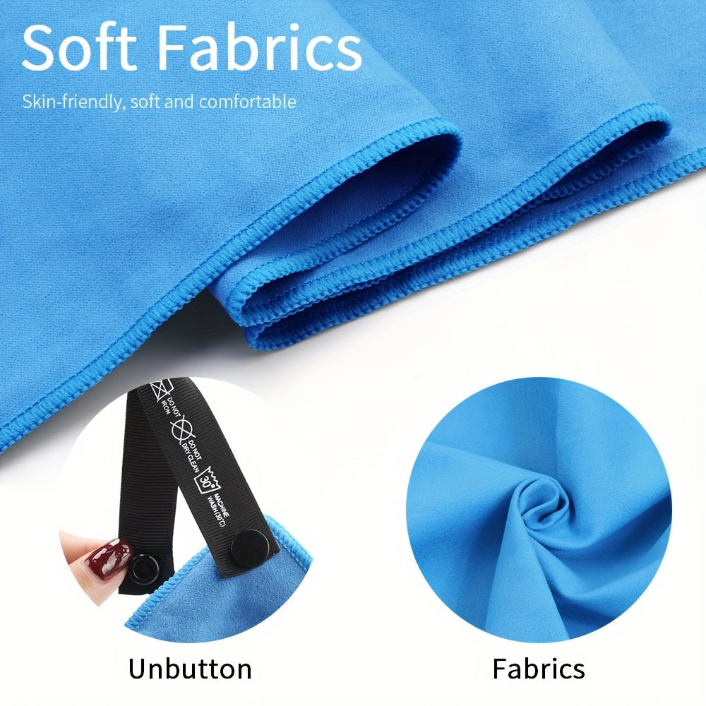 Microfiber Quick Drying Towel for Outdoor Sports with Hanging Rope