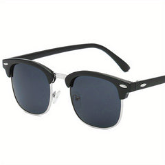 Men's Retro Sunglasses UV400 Protection for Driving & Cycling