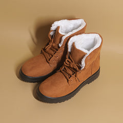 Women's Winter Fleece Lined Snow Boots, Warm and Anti-Slip