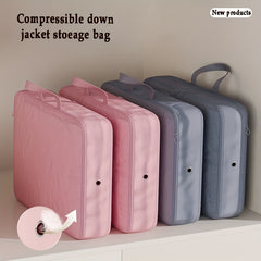 Portable Clothes Compression Bag Space saving Storage Bag Containers