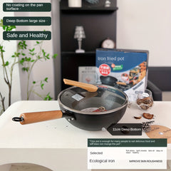 Nonstick Frying Pan With Glass Lid Chef's Pans Skillet Egg Fry Pan