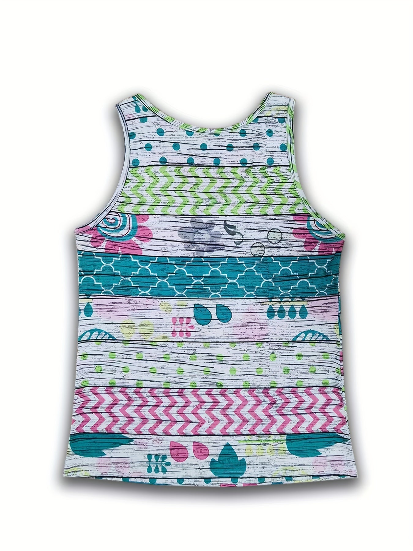 Scoop Neck Tank Top Casual Sleeveless Summer Tank Top Women's Clothing