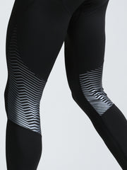 Men's Quick Dry Compression Leggings for Outdoor Running