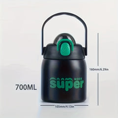 Stainless Steel Big Belly Water Bottle 700ml