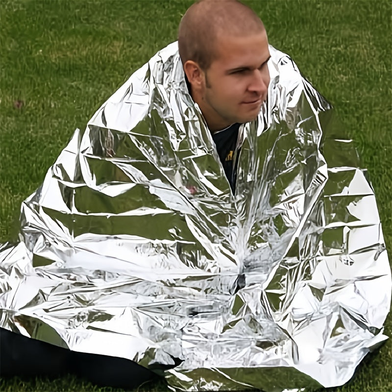 Emergency Survival Foil Space Blanket Waterproof Thermal Rescue Aid