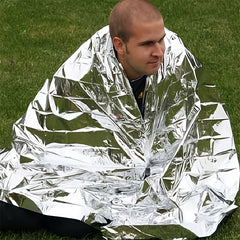 Emergency Survival Foil Space Blanket Waterproof Thermal Rescue Aid
