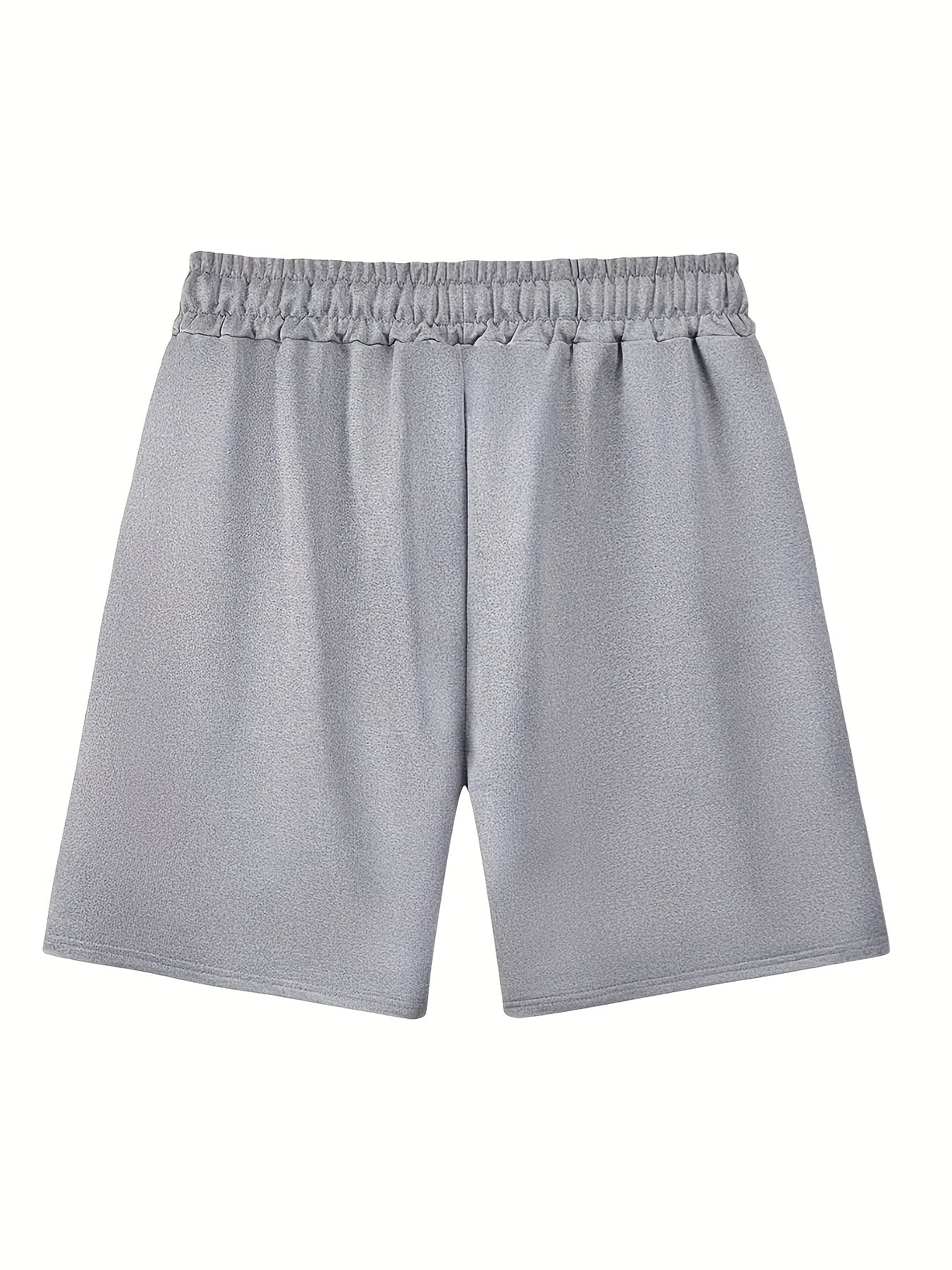 Anime Print Men's Casual Shorts Drawstring Waist Breathable Comfy Summer