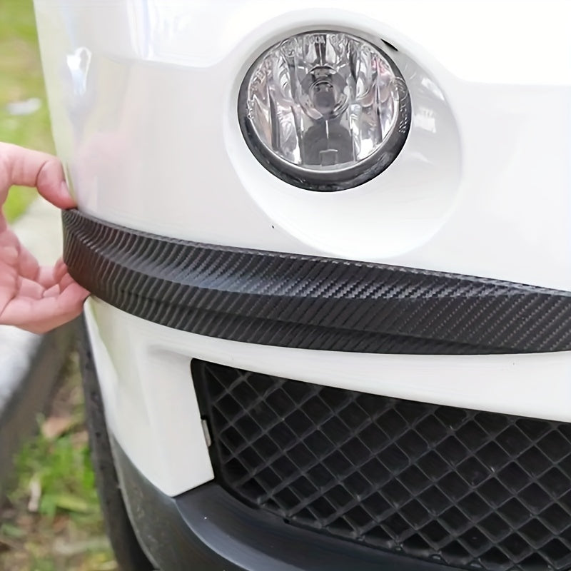 2pcs Car Bumper Protector Strip Guard Corner Anti Collision Styling Mouldings