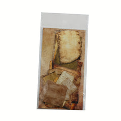 Vintage Letter Sticker Pack for Scrapbooking DIY