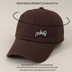 Bright Colored Baseball Caps Soft Wide Brim Peaked Caps Sun Protection