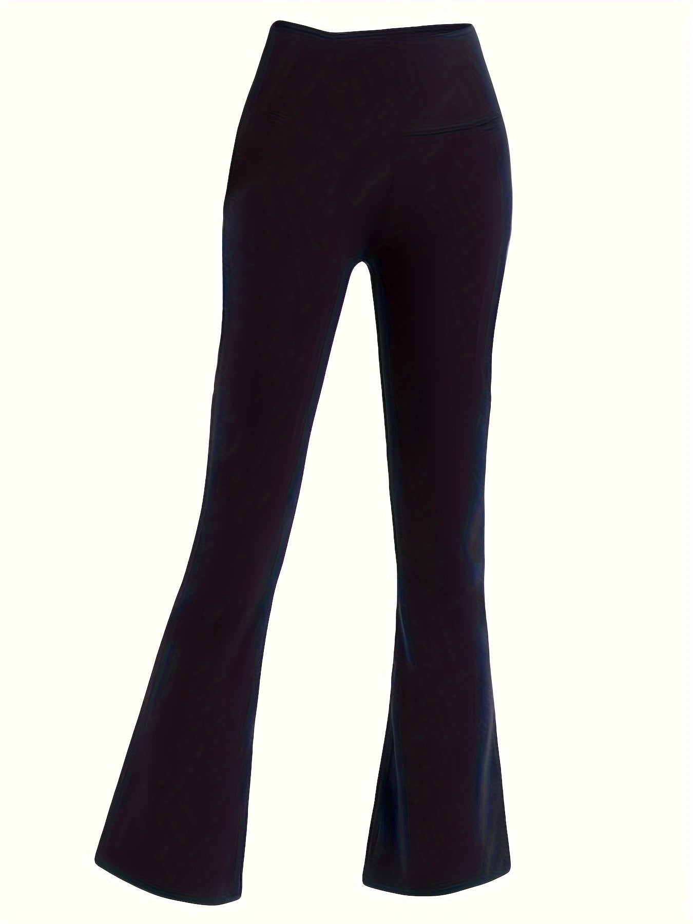 High Waist Seamless Yoga Pants Butt Lifting Flared Leggings