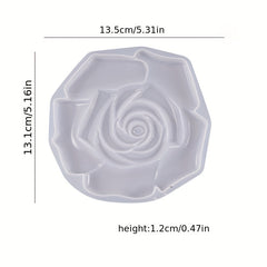 Silicone Flower Coaster Resin Molds for DIY Epoxy Casting Cup Mat Home Decor